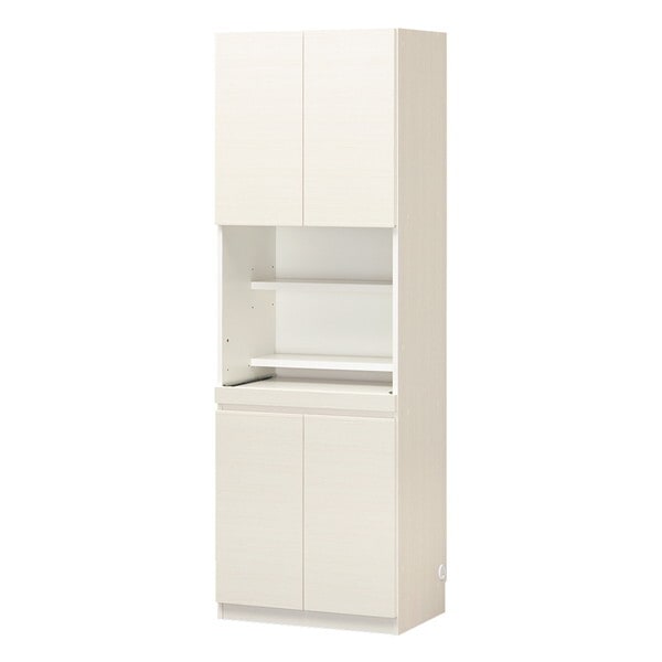 白井産業 POR-1860DESK WH ホワイト ポルターレ 壁面収納ユニット 幅60cm デスクタイプ メーカー直送