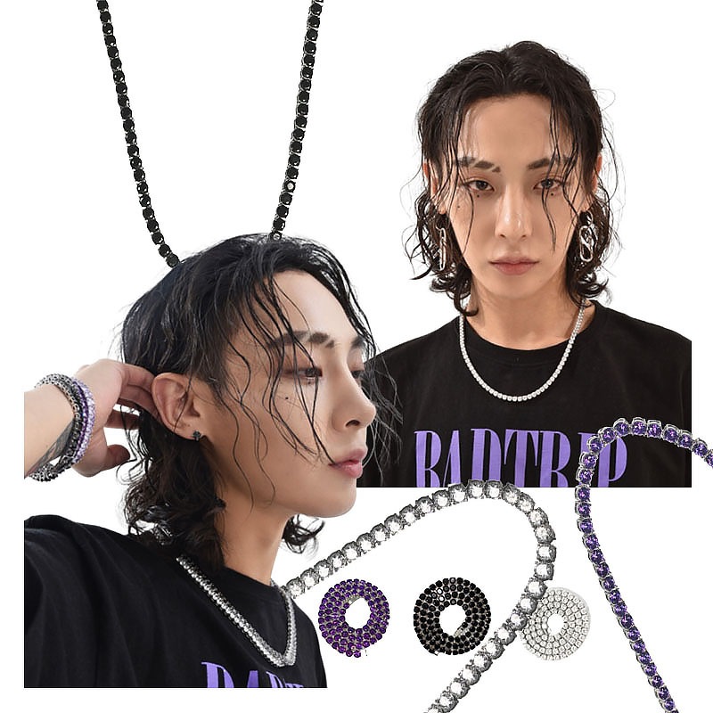 SNAKE TENNIS CUBIC BRACELET -3色