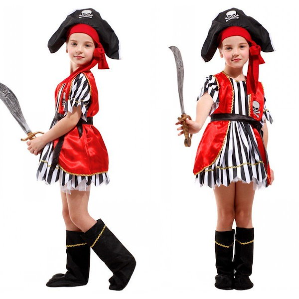 Qoo10] 子供ハロウィン衣装子供 女の子 海賊 ジ