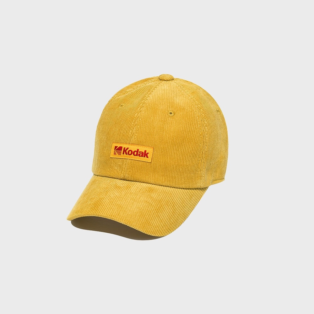 コダックアパレル コーデュロイ ボールキャップ YELLOWモデル