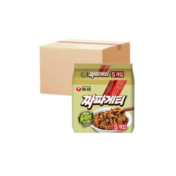農心 オリーブ チャパゲティ 140g 80個