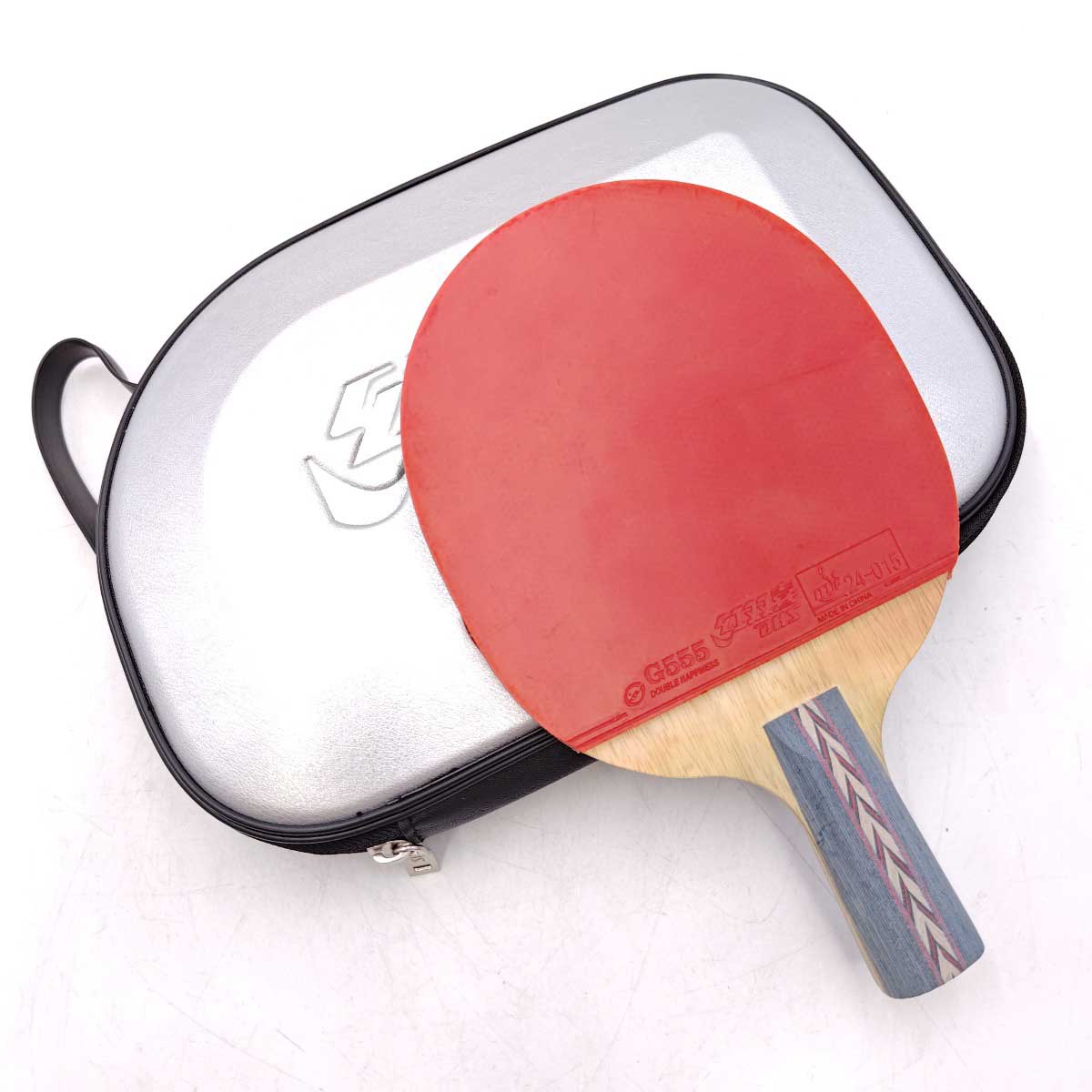 【中古】紅双喜 DHS HURRICANE ハリケーン NO.1 キョウヒョウ 中ペン 卓球ラケット ラバー G555 赤 キョウヒョウ3 黒 12,922円