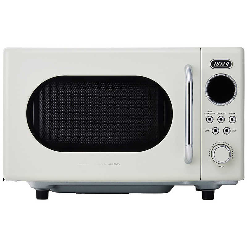 ラドンナ　電子レンジ 16L フラット TOFFY シンプル操作 ヘルツフリー(東日本・西日本対応) アッシュホワイト　K-DR3-AW 16,060円