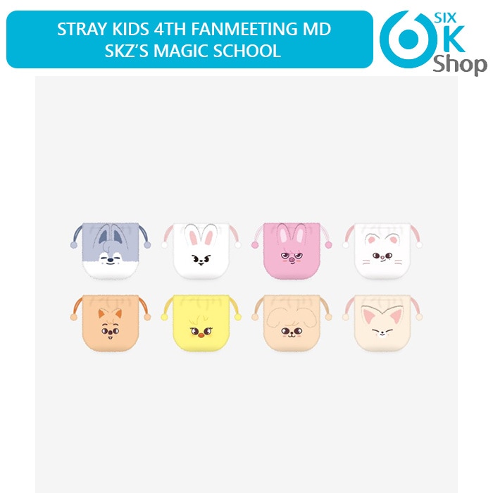 Stray Kids - SKZOO STRING POUCH [ SKZs MAGIC SCHOOL ] (4th FANMEETING) ストレイキッズ スキズ