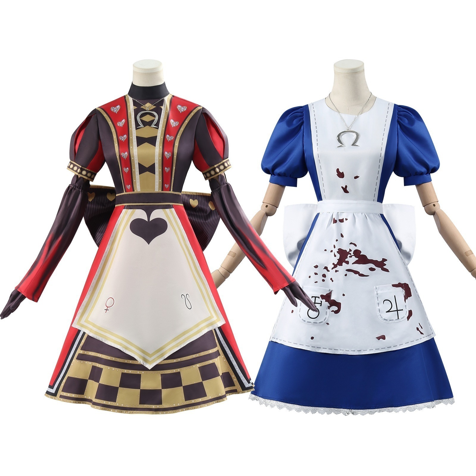 急速出荷 コスプレ 仮装美劇アリスが狂ってcos服に戻ったアリスアリスコスプレ衣装舞台パフォーマンス宮廷服 イベント用品