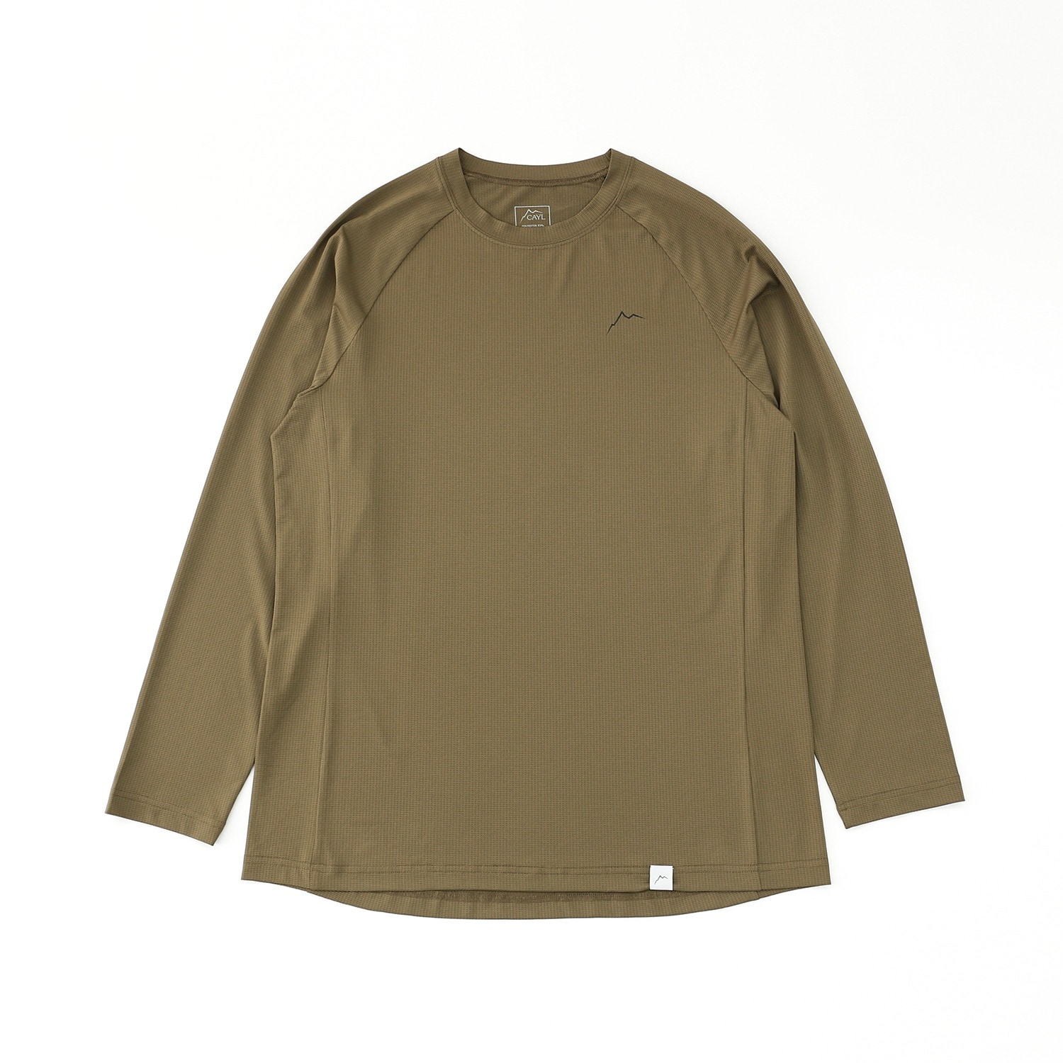 【CAYL】 25FW LOGO AIR LONG SLEEVE : OLIVE