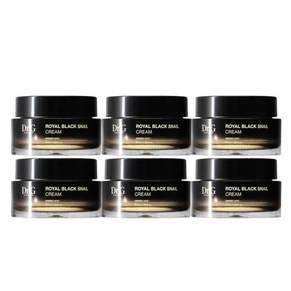 栄養友達 ドクタージー ロイヤル ブラック スネイル クリーム 50ml 6個