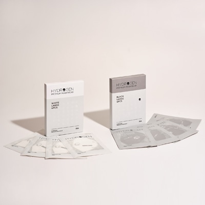 Hydrogen Premium Mask Wear Black 4EA X White 4EA