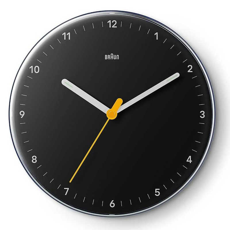 ブラウン　BRAUN　BRAUN Wall Clock ブラック 23cm　BC26B
