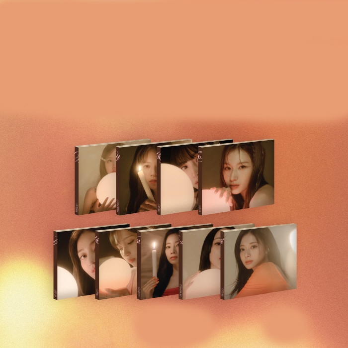 (未開封新品) TWICE（TWICE）9種SET / With YOU-thミニアルバム13集（9種/Digipack Ver/JYPK1762）