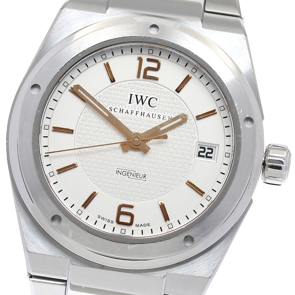 IWC SCHAFFHAUSEN IW322801 インジュニア デイト 自動巻き メンズ _881919【中古】