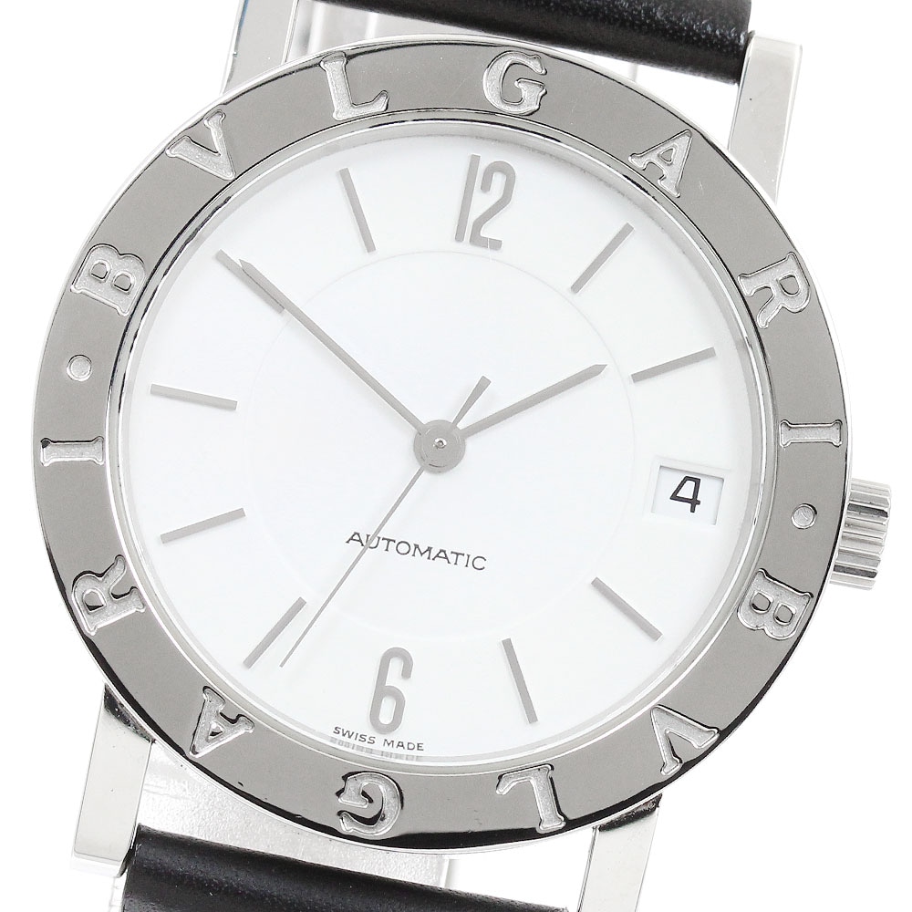 ブルガリ BVLGARI BB33SL ブルガリブルガリ デイト 自動巻き ボーイズ 保証書付き_950265【中古】