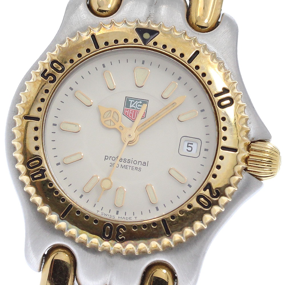 タグホイヤー TAG HEUER WG1321-2 セル デイト クォーツ レディース _960015【中古】