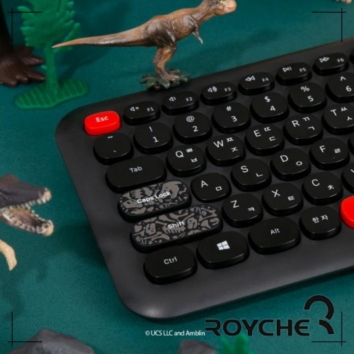 ジュアラシックパーク ワイヤレスキーボード 韓国人気 おしゃれ