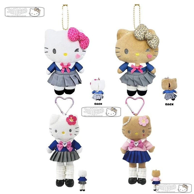 Qoo10] かわいいヒョウ柄キティ平成ギャルぬいぐる : おもちゃ・知育