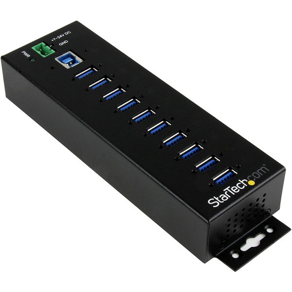 HB30A10AME [10ポートUSB-Aハブ/セルフパワー対応(ACアダプタ付属)] メーカー直送