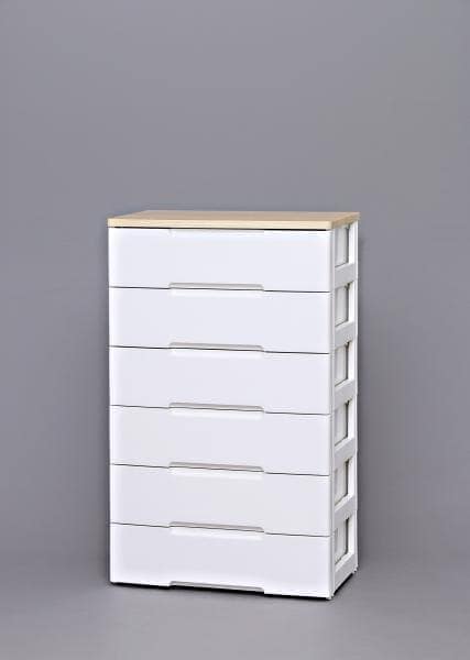 アイリスオーヤマ ウッドトップチェスト HG-726 ホワイト/ペアー チェスト 収納家具 北欧 洋服 押入れ 収納 ボックス 収納ボックス ベッド下 整理ボックス 衣替え ラック 棚 ケース 組