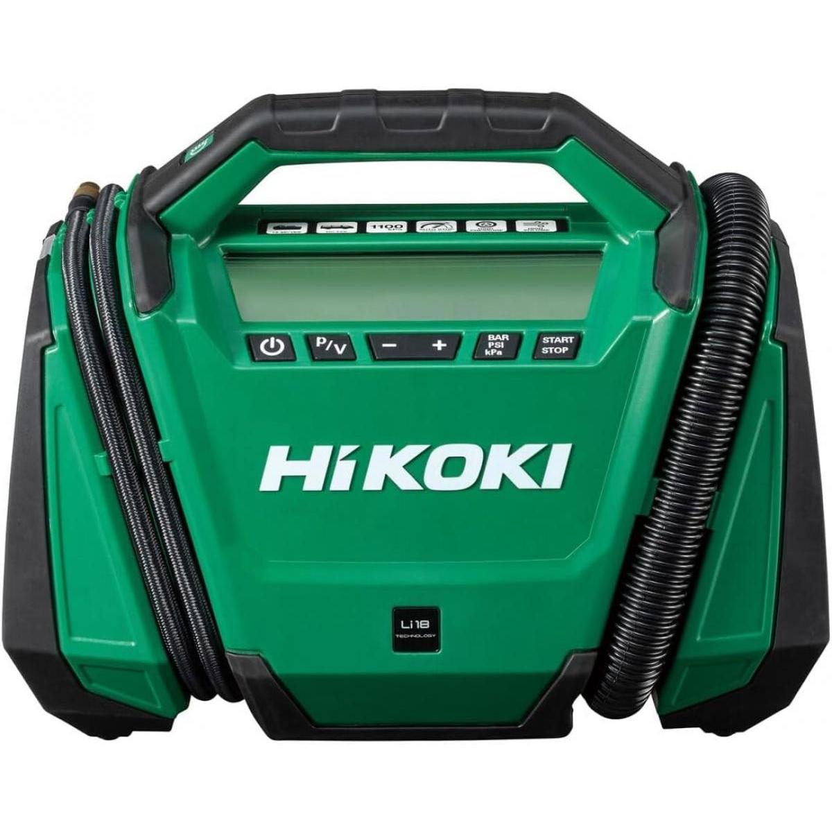 【在庫有・即納】HiKOKI ハイコーキ 18V コードレス 空気入れ UP18DA(NN) 【蓄電池・充電器別売】ボール 空気抜き