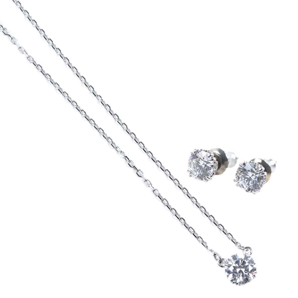 スワロフスキー ネックレス ペンダント ピアス セット SWAROVSKI レディース Stilla 5647663 13,651円