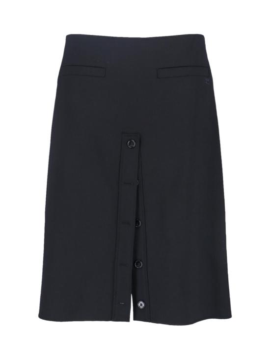 COURREGES Women Skirts 126CJU333PL01709999 Black