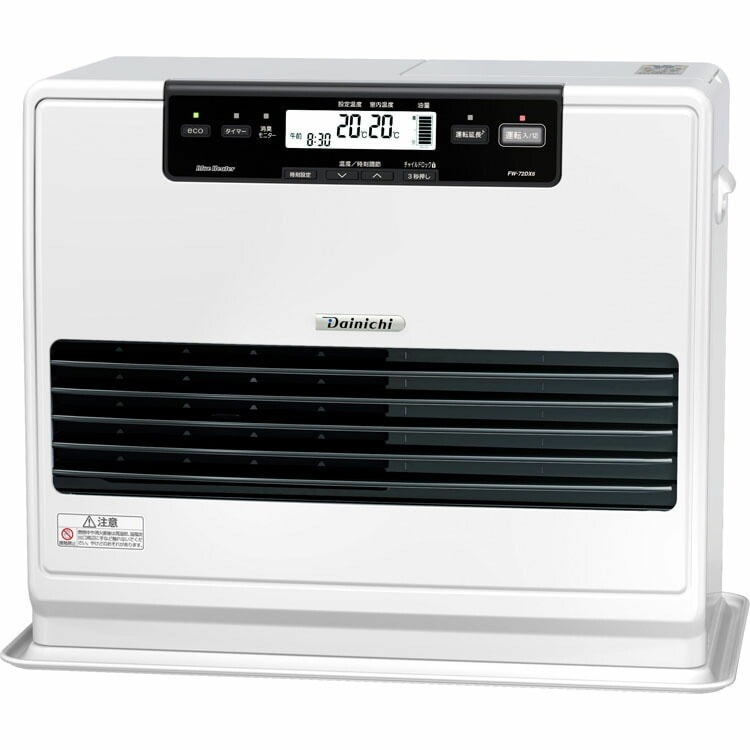 ファンヒーター スピード着火 日本製 石油ファンヒーター DXタイプ クールホワイト(W) FW-72DX6 ダイニチ メガ割