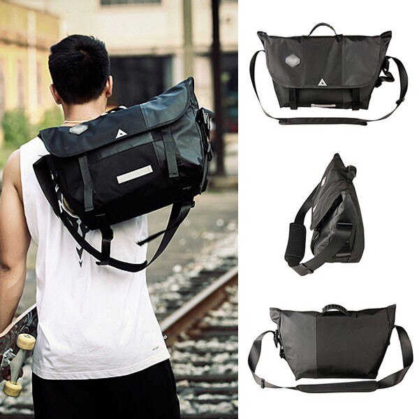 メッセンジャーバッグ 男女兼用 ボディバッグ 斜め掛け 通勤 通学 軽量 アウトドア