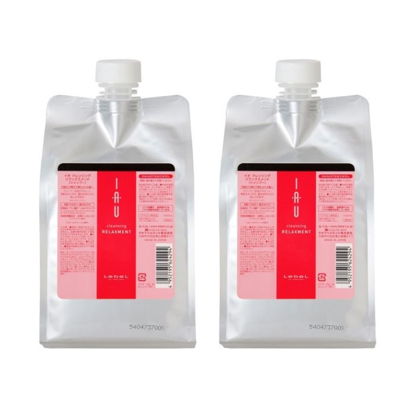 イオ クレンジング リラックスメント シャンプー 1000ml 2個セット 詰替え リフィル
