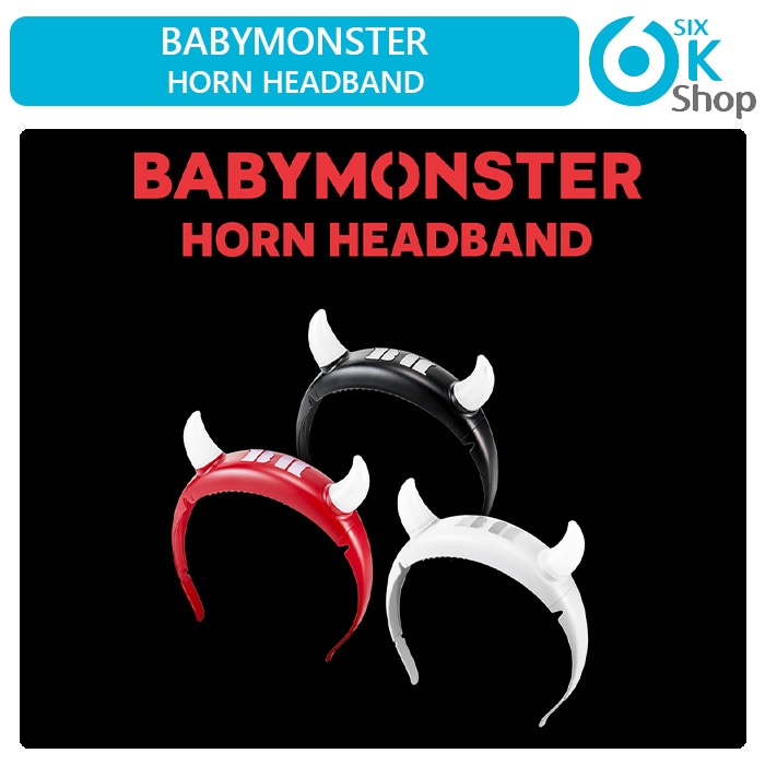 予約特典+ BABYMONSTER OFFICIAL HORN HEADBAND ベイビーモンスター ベモン 公式グッズ