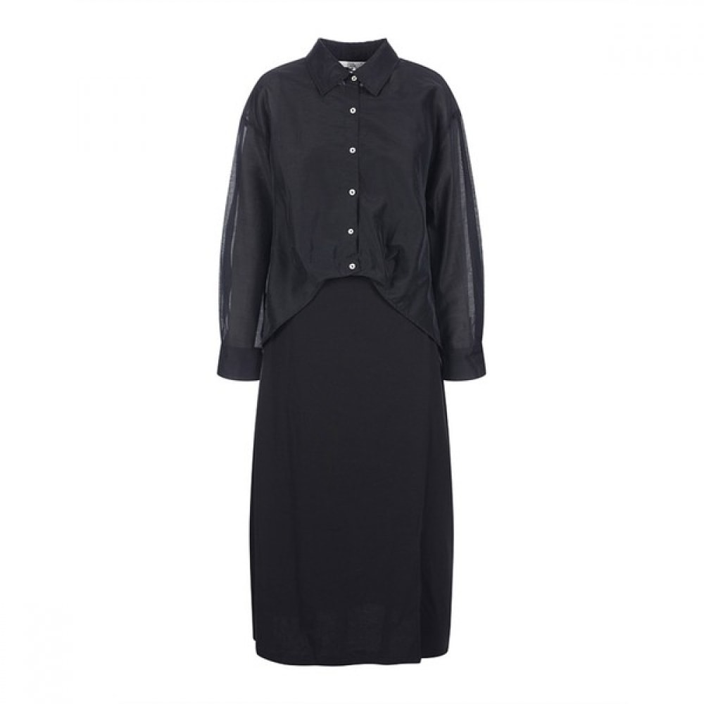 [オリビアローレン] ブラウスセットジャージードレス_VOCOA4M6227