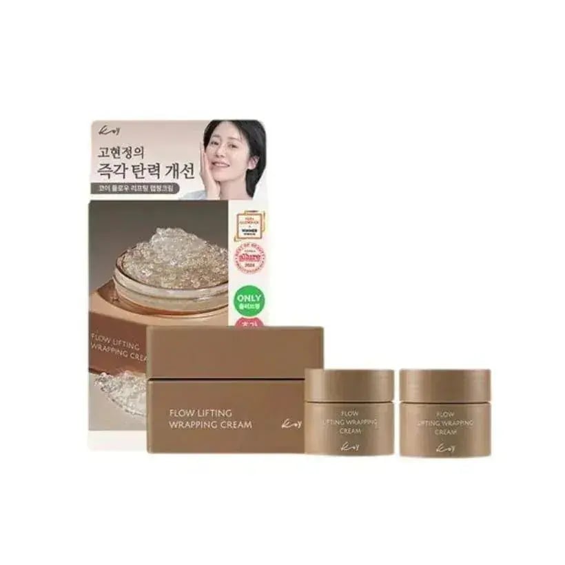 [25FW/New]フローリフティング·ラッピングクリーム50ml(+ミニクリーム10ml*2ea) #スローエイジング#ボルフィリンクリーム #ボリューム#弾力 #スリーピングパック