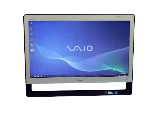 液晶一体型 Windows7 デスクトップパソコン 中古パソコン SONY Pentium DVD 4GB/500GB 送料無料 中古 20,572円