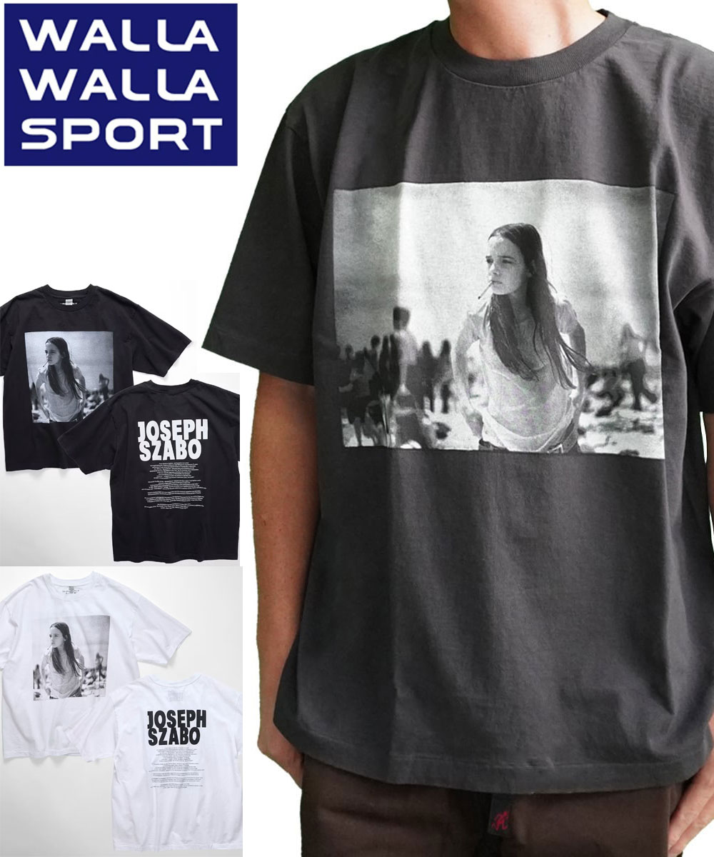 JOSEPH SZABO PRISCILLA Tシャツ メンズ レディース フォトT 半袖 ワイドシルエット 日本製 WW040102