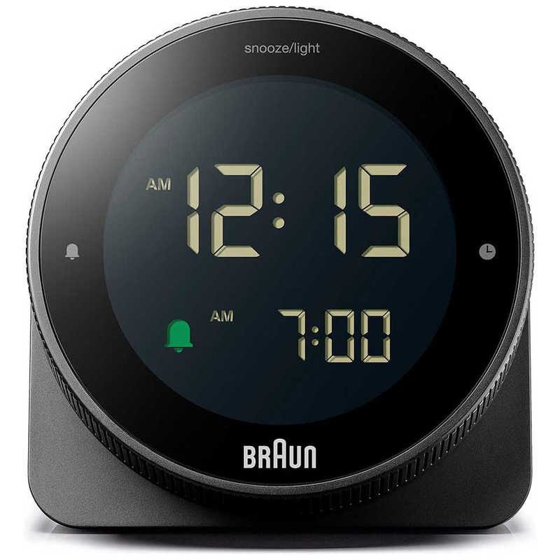 ブラウン　BRAUN　DIGITAL CLOCK　BC24B