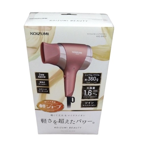 軽ジョーブ KHD-9740/P [ピンク] ヘアドライヤー