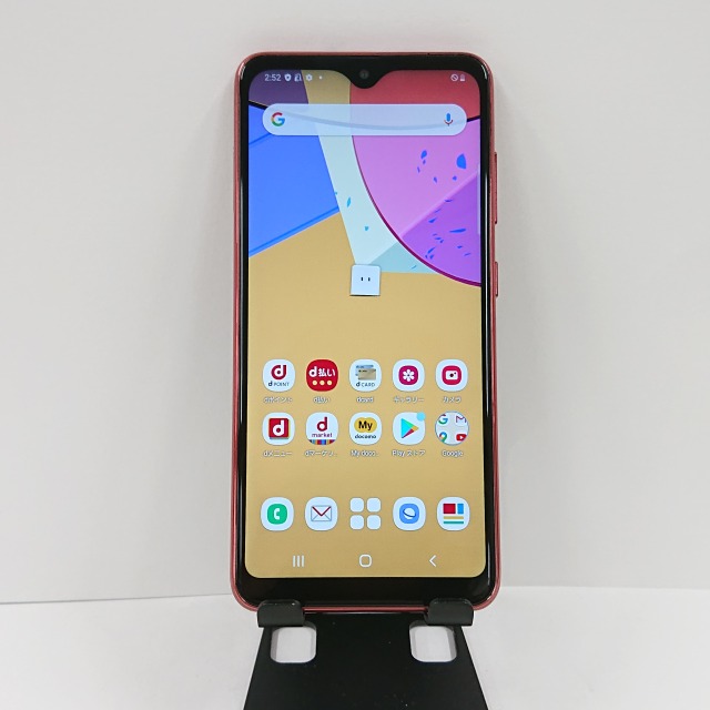 Galaxy A21 SC-42A docomo レッド 送料無料 本体 c07394 【中古】