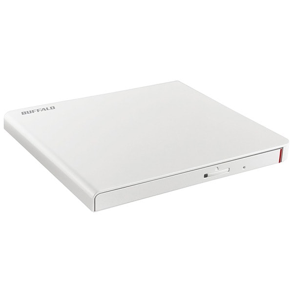 DVSM-PLV8U2-WHB USB2.0対応 ポータブルDVDドライブ 書込ソフト添付 ホワイト