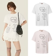 【threetimes】Loving tee Tシャツ threetimes】Loving tee Tシャツ threetimes(スリータイムズ) T