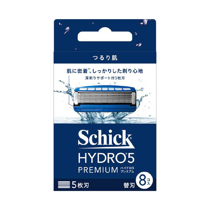 シック　シックジャパンハイドロ5 プレミアム つるり肌へ 替刃(8コ入)