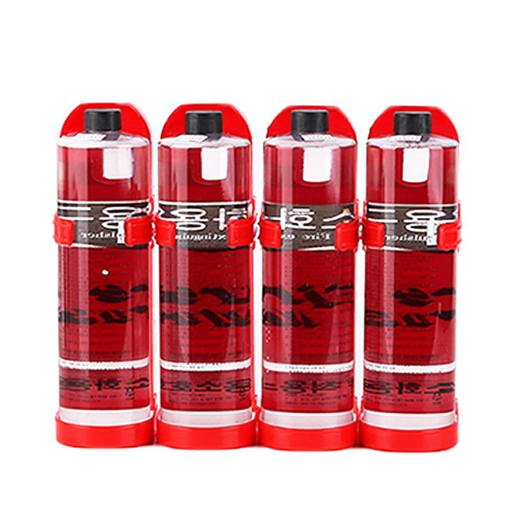 韓国消防資材投擲用消火器1SET 4個入1個