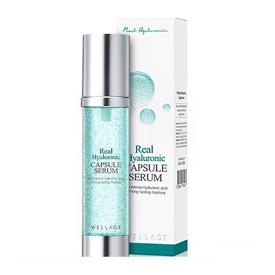 [リアル ヒアルロニック カプセル セラム 50ml 1個] 高保湿 うるおい集中ケア 肌ツヤ 弾力 水分チャージ 韓国コスメ 美容液