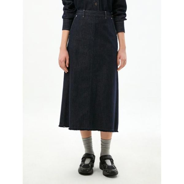 女性ハイマキシデニムスカート T32G0NFS01TWL1 TOMMY JEANS