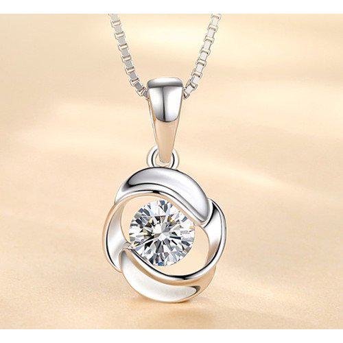 シルバーネックレス レディース 純銀 スターリングシルバー 人気 彼女 妻 奥さん 女性用 高見え 高級感 華奢見え シンプル おしゃれ かわいい 上品 きれいめ ギフト 贈り物 プレゼント 結婚記念