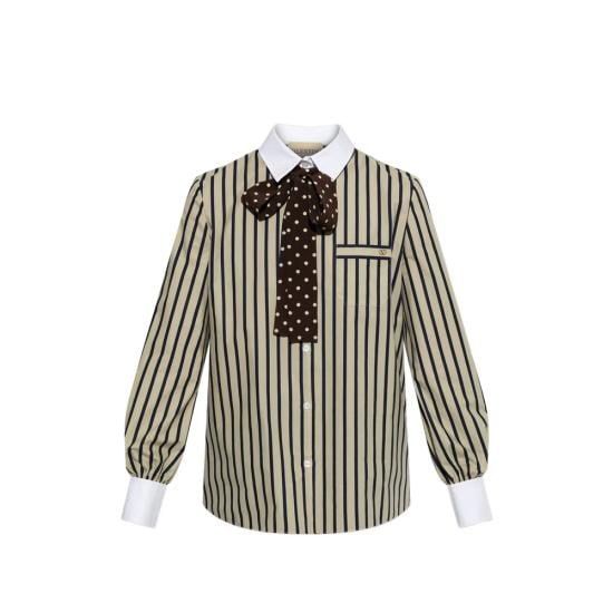 VALENTINO GARAVANI Women Shirts 9B3AB8J7AC4 V1G NEUTRALS BLUE
