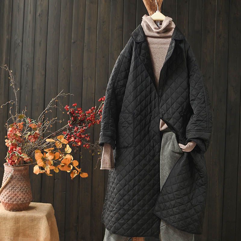 Hot!!!人気沸騰新柄追加 中綿コート レディース ロング丈 ダウン風コート キルティング 薄手 軽量 無地 シンプル 防寒 暖かい ダブルボタン 秋冬 アウター きれいめ おしゃれ