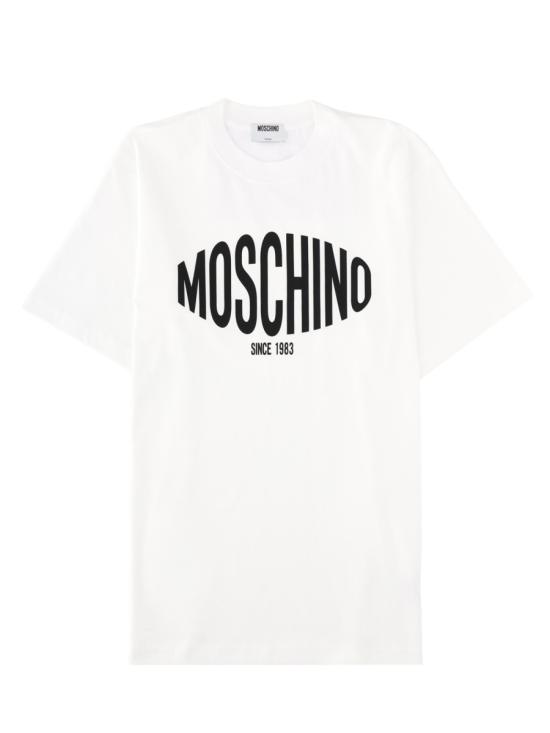 MOSCHINO Men T-Shirts 07020241 1001 WHITE