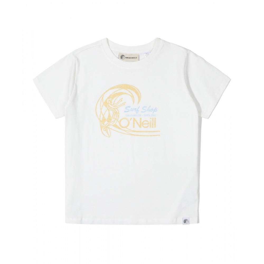 オニール女性用オリジナルサークルサーファーショートスリーブ T シャツ OWTR6I200-100
