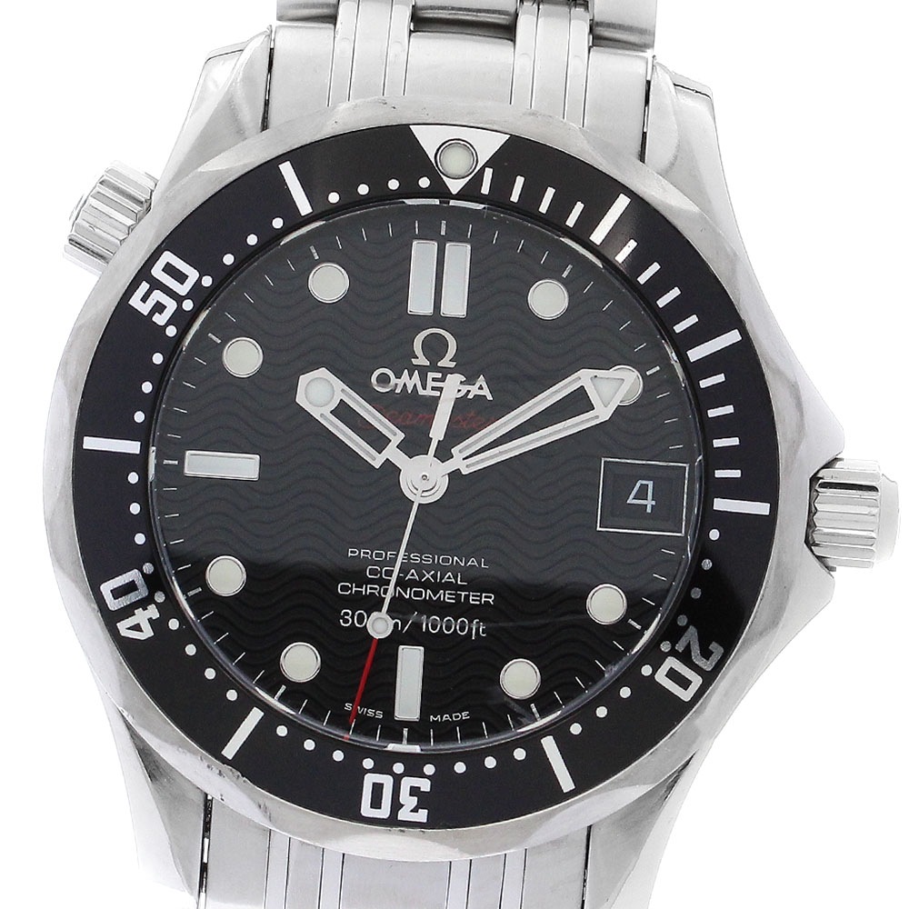 オメガ OMEGA 212.30.36.20.01.001 シーマスター 300 コーアクシャル 自動巻き ボーイズ 保証書付き_886802【中古】