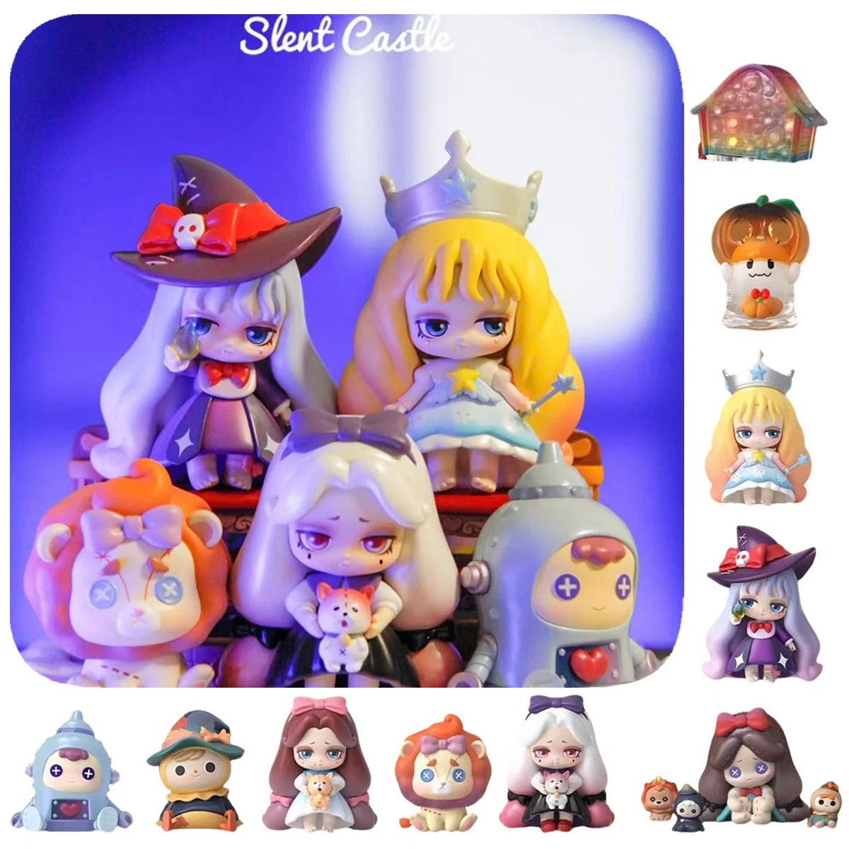 【3日出荷！公式正規品】52 TOYS Lilith 莉莉絲 OZ国の独角劇シリーズ ドロシー ライオン 稲わら男 錫の男 カボチャゴースト 悪い魔女 海外限定 ブラインドボックス 日本未発売 フィ