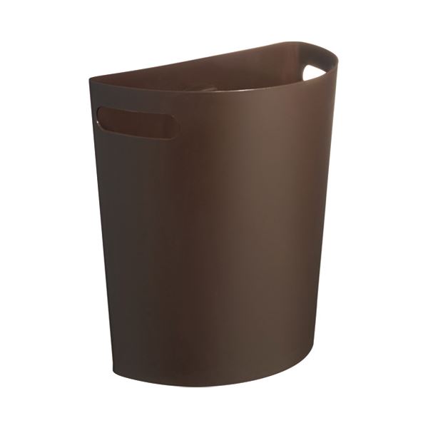 （まとめ） 伊勢籐 壁掛けダストボックス ブラウン I-525BR(×5セット)