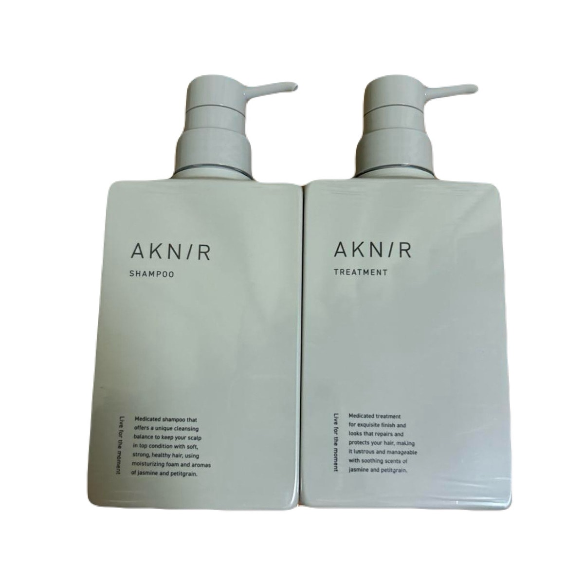 AKNIR アクニー 【濃密薬用処方】 ヘア シャンプー トリートメント セット 梨花 監修 ヘアトリートメント ヘマチン ギフト